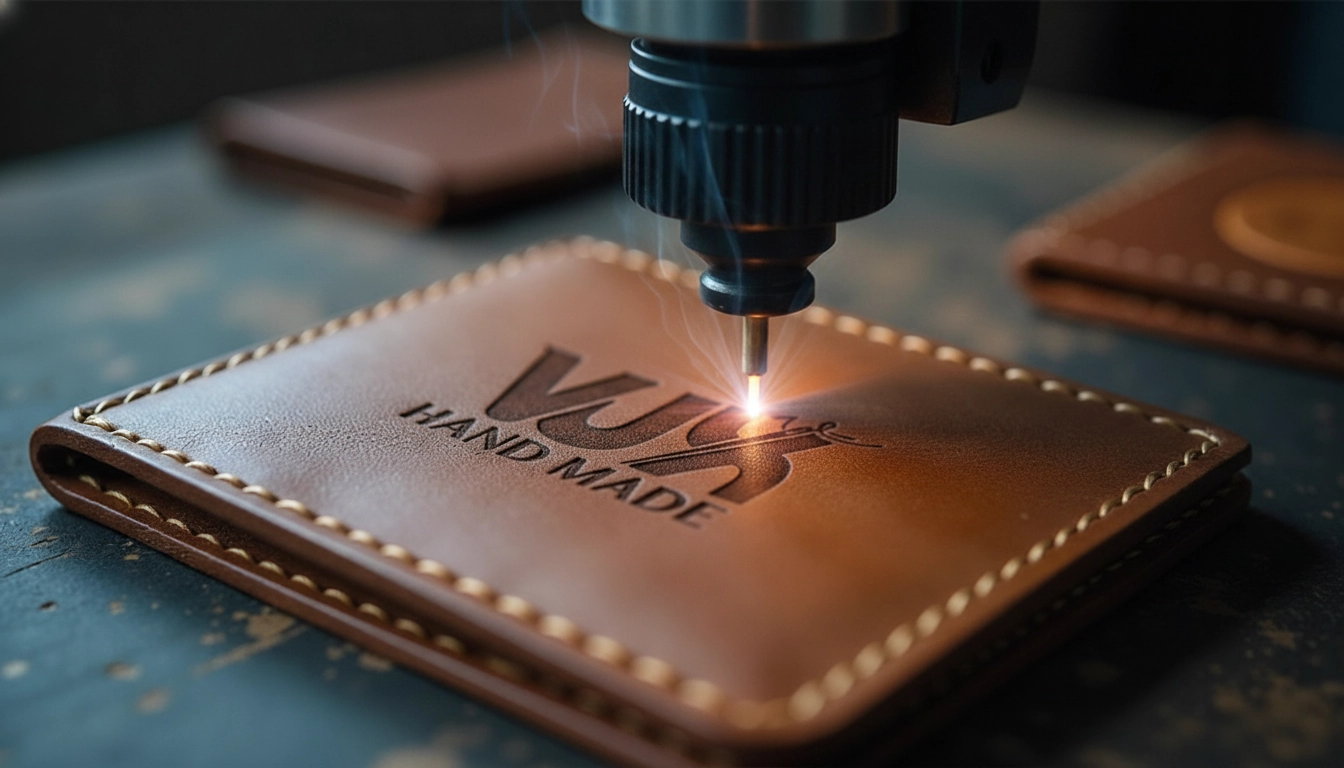 khắc lazer đồ da